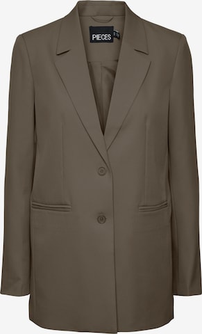 PIECES Blejzer 'PCNeva' - Hnedá: predná strana