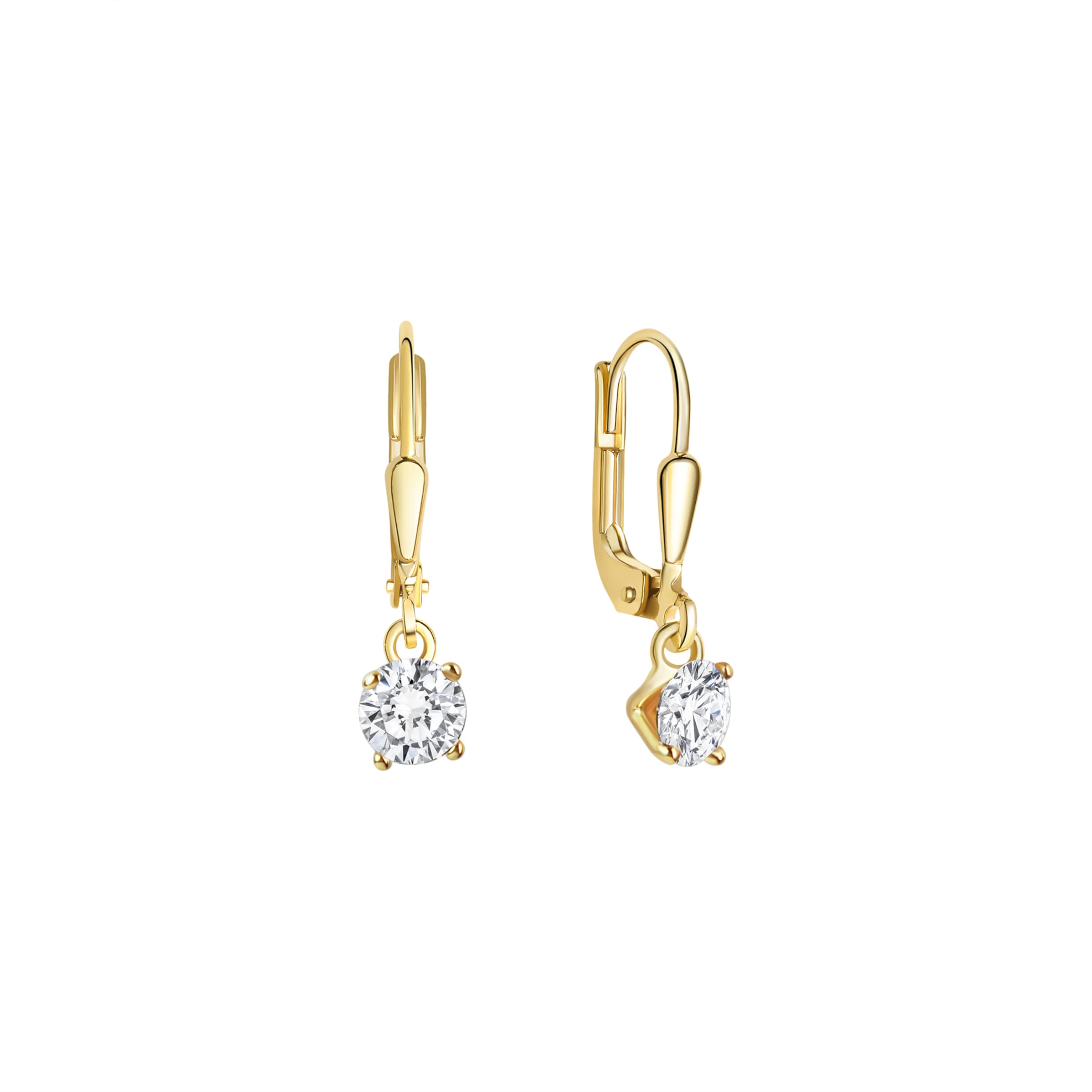 FIRETTI Ohrringe in Gold: Vorderseite