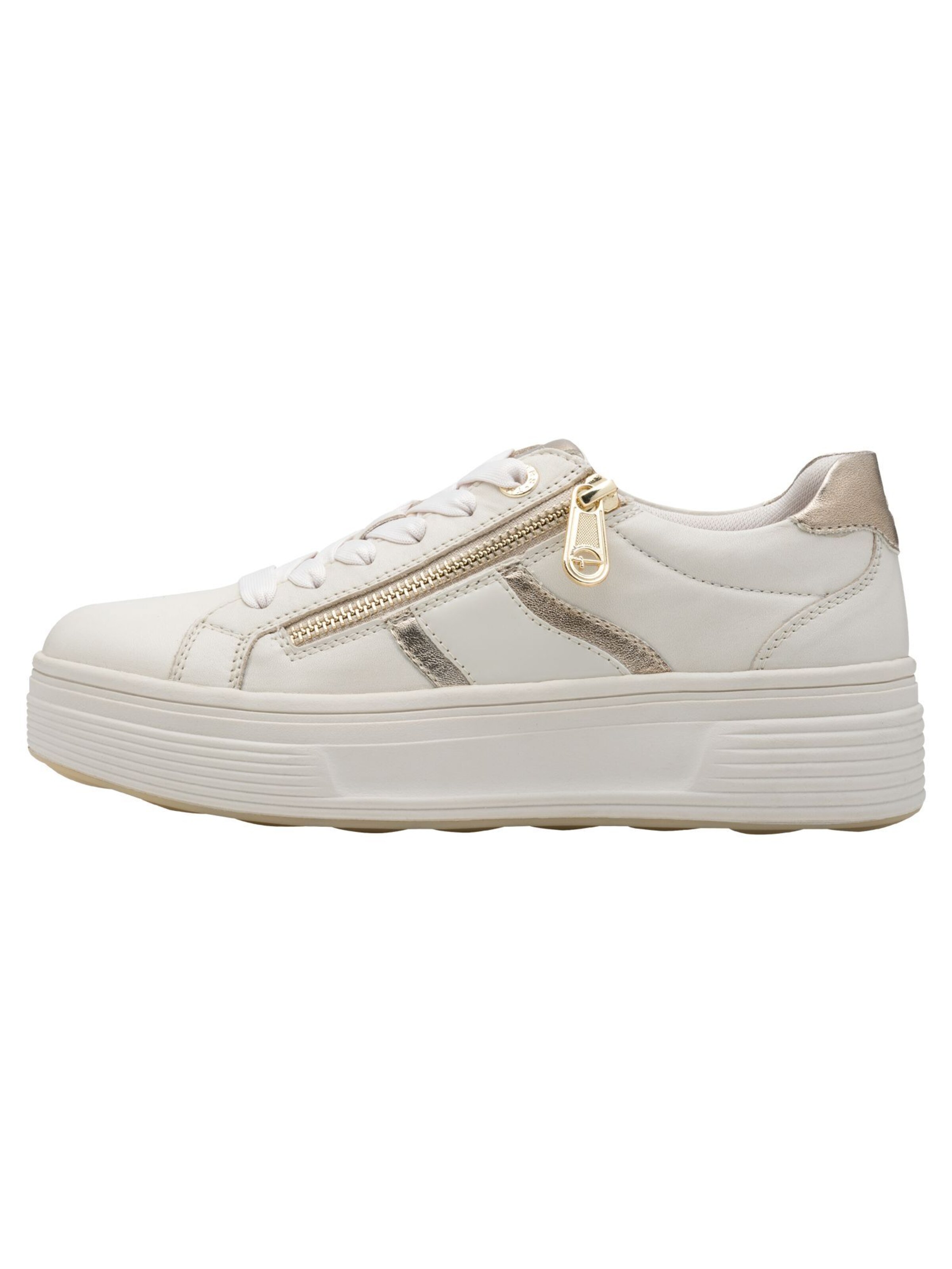 Tamaris Platform trainers in White