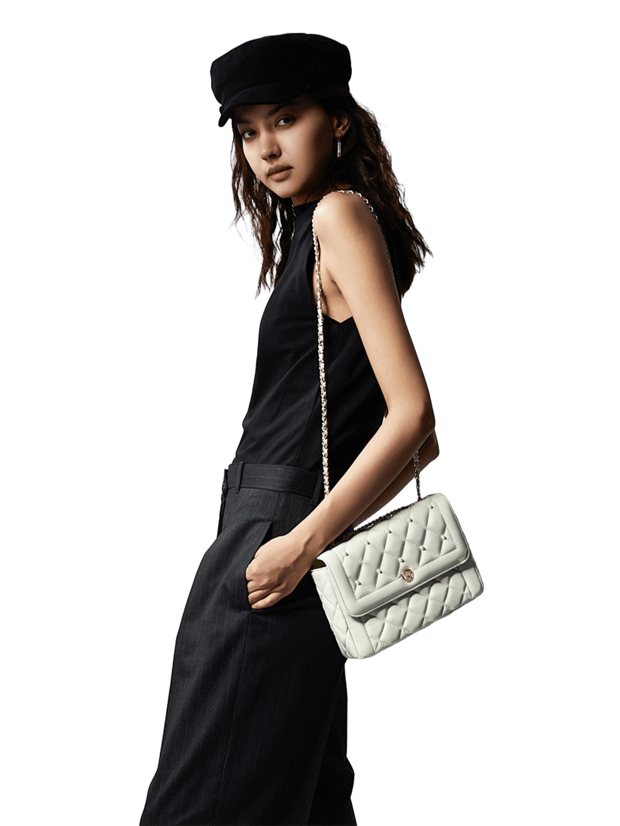 Victoria Hyde Olkalaukku 'Fondant Cake' värissä valkoinen