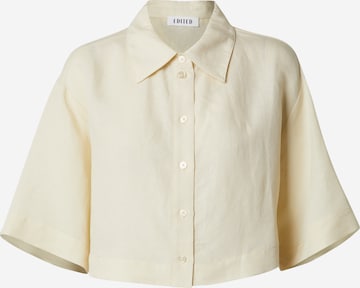 Camicia da donna 'Gritt' di EDITED in beige: frontale