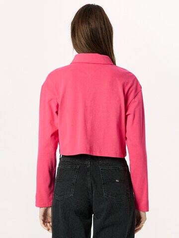 T-shirt Tommy Jeans en rose