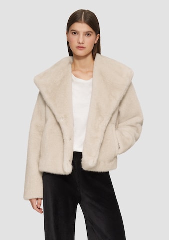 QS Tussenjas in Beige: voorkant