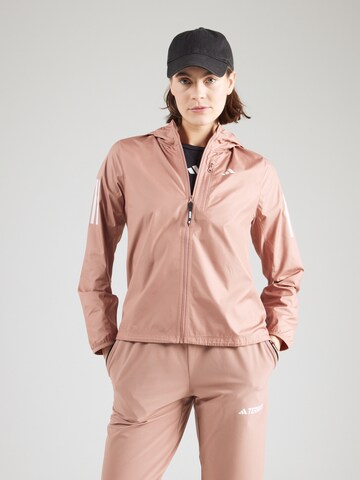 ADIDAS PERFORMANCE Sportsjakke 'Own The Run' i pink: forside
