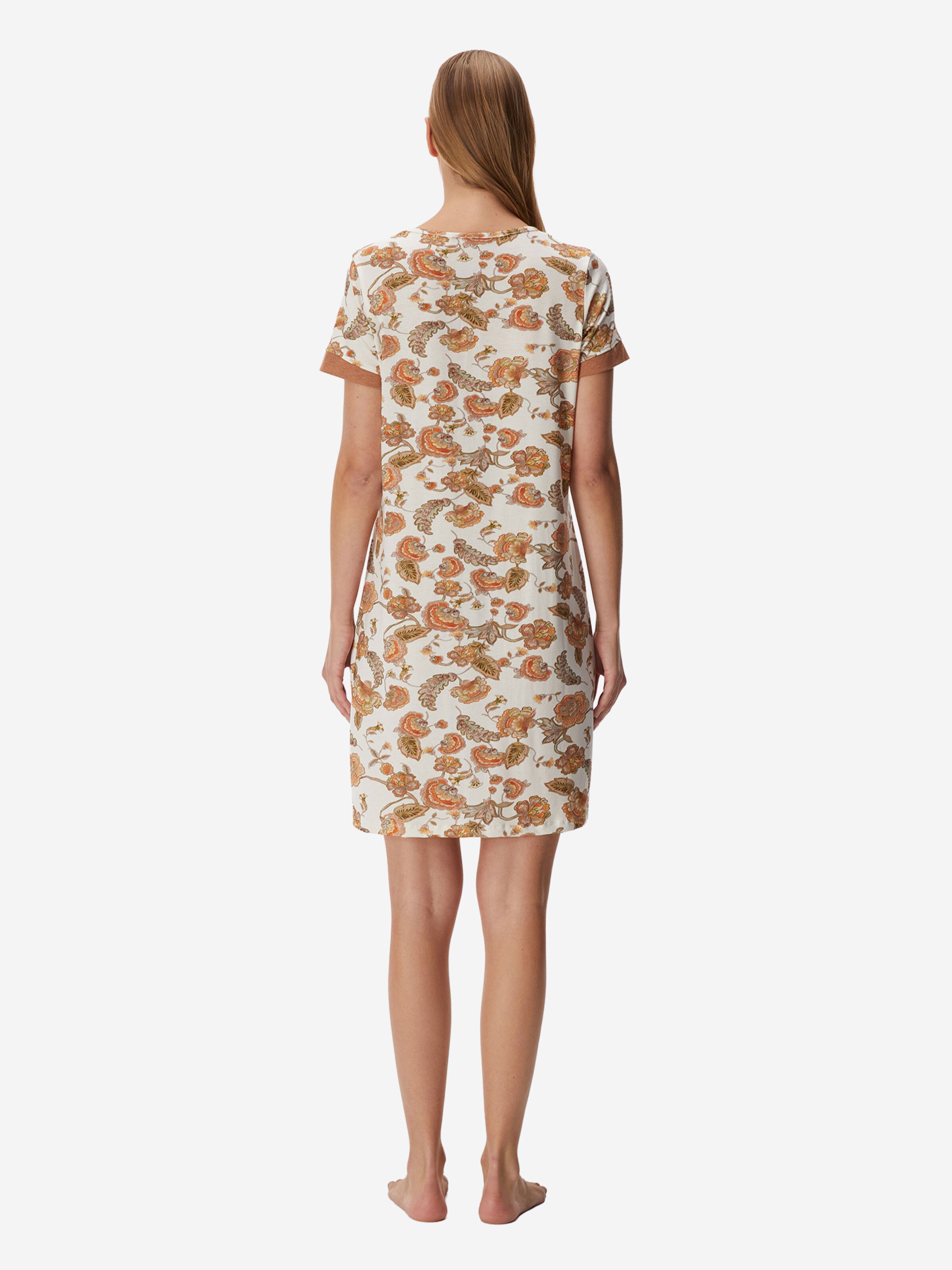 Goldenbay - Camiseta de noche 'Irises' en beige