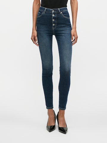 Slimfit Jeans di KARL LAGERFELD JEANS in blu: frontale
