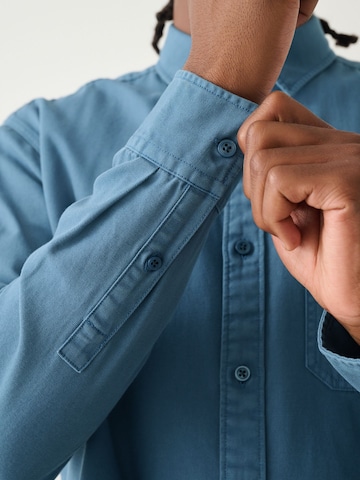 Next Regular fit Srajca | modra barva