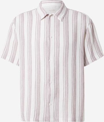 Comfort fit Camicia 'JORNANTUCKET' di JACK & JONES in rosso: frontale