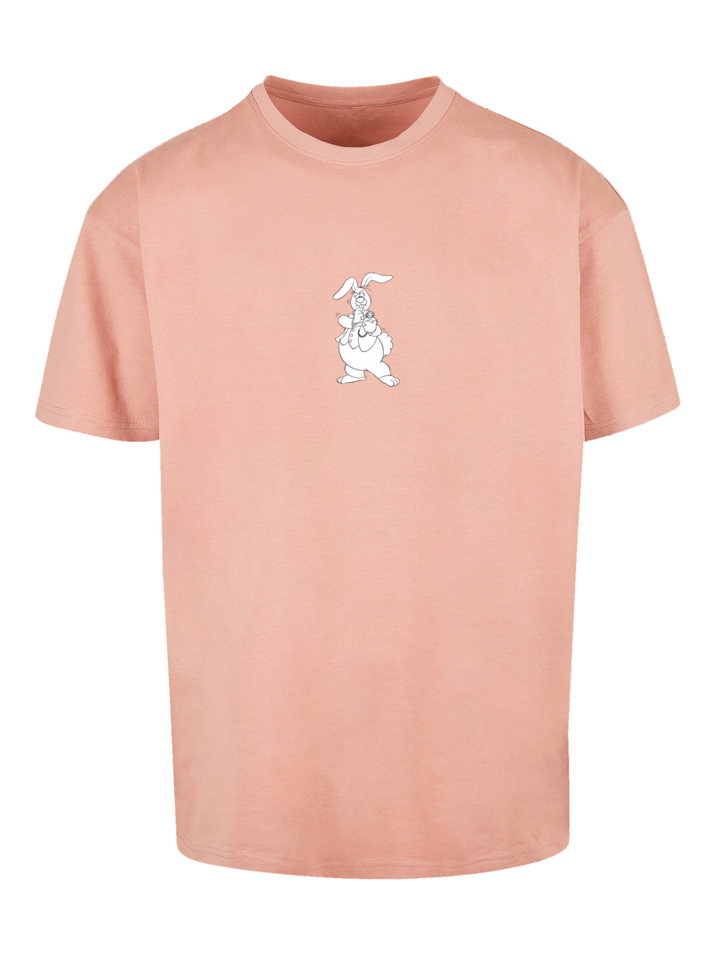 F4NT4STIC Shirt 'Alice im Wunderland Heroes of Childhood' in Oranje: voorkant
