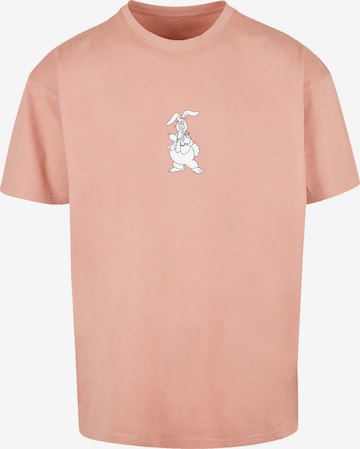 F4NT4STIC Shirt 'Alice im Wunderland Heroes of Childhood' in Orange: front