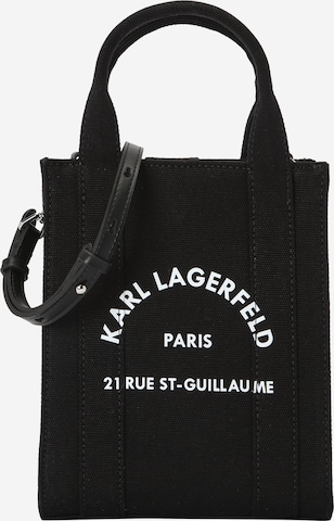 Karl Lagerfeld Сумки 'Rue St-Guillaume' в Черный: спереди