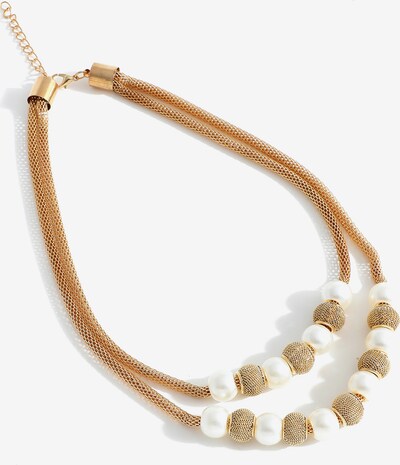 SOHI Necklace 'Violet j' in Gold / Pearl white, Item view