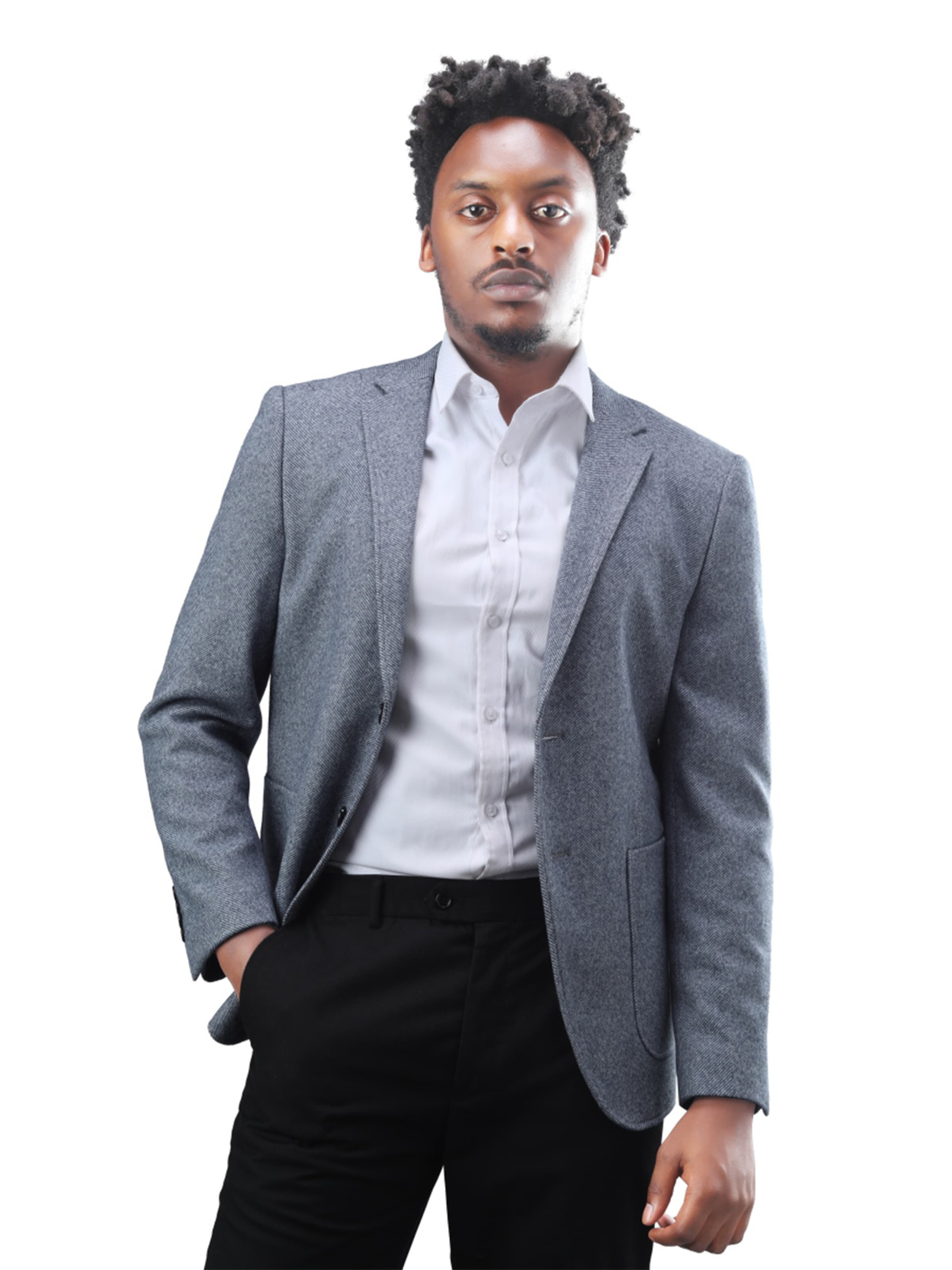 Youthup Slim Fit Sakko‌‌‌‌‌‌‌‌ in Blau