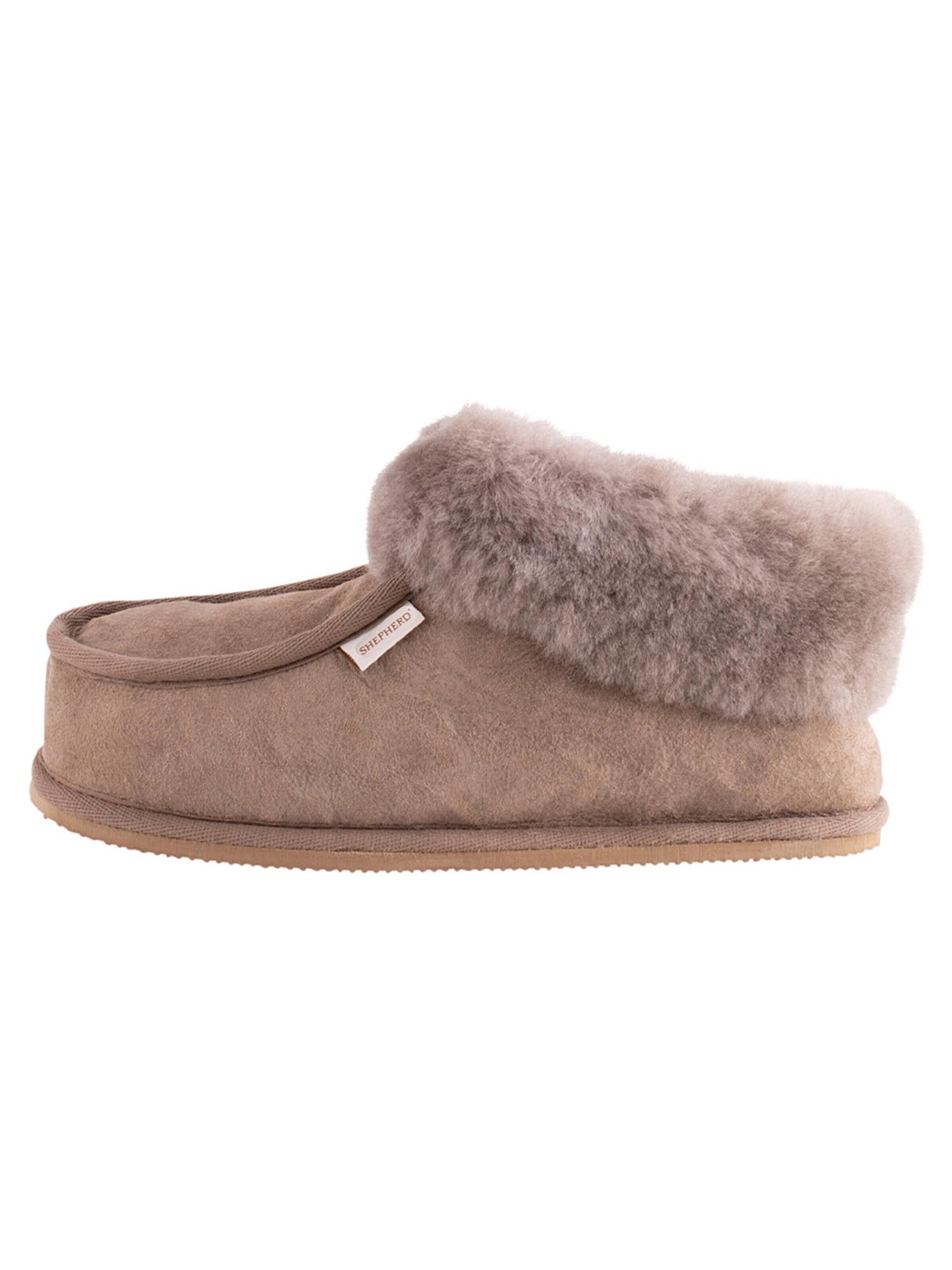 SHEPHERD Hausschuh 'Lena'‌ in Beige: Vorderseite