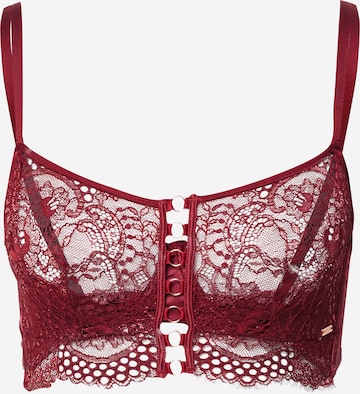 Hunkemöller Bustier BH 'Lara' i rød: forside