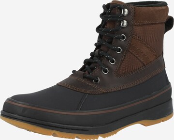 SOREL Snowboots 'ANKENY II' in Bruin: voorkant