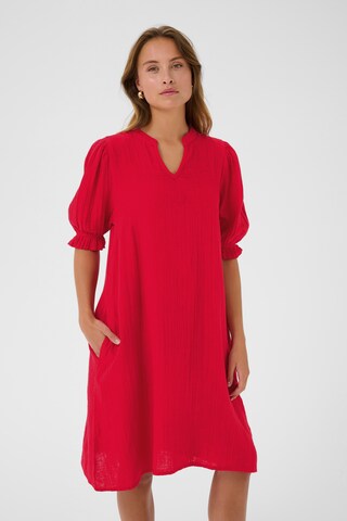CULTURE Jurk in Rood