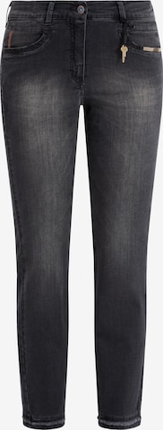 Recover Pants Jeans 'ALEXA' in Zwart: voorkant