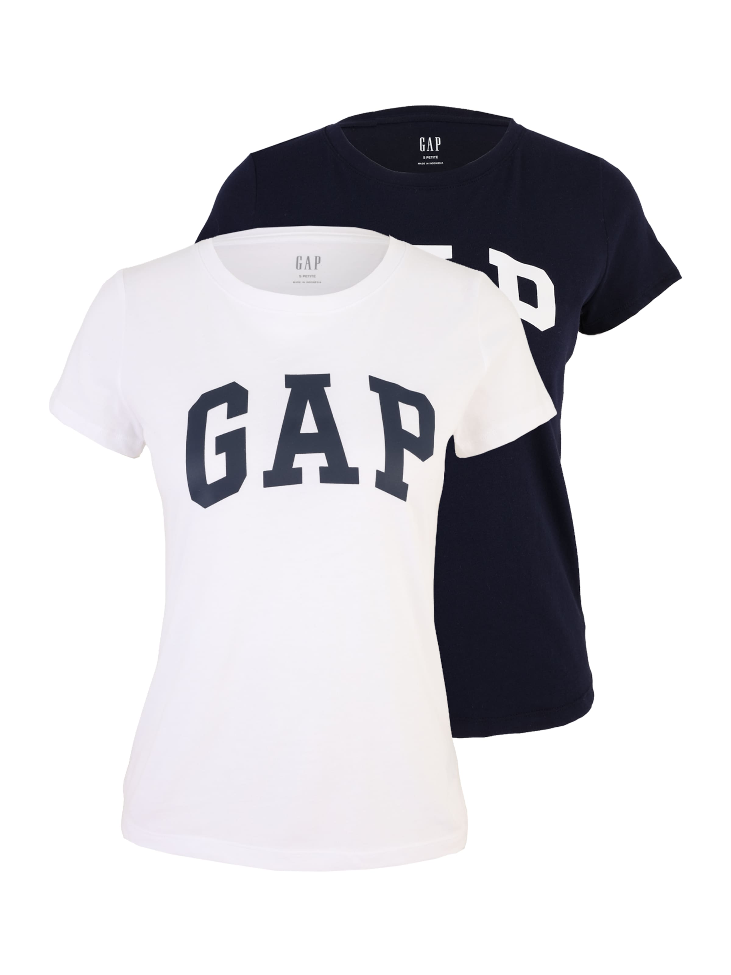 Gap Petite T-Shirt 'FRANCHISE' in Blau: Vorderseite