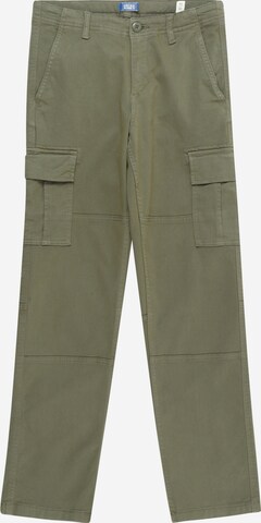 Regular Pantalon 'KANE HARLOW' Jack & Jones Junior en vert : devant