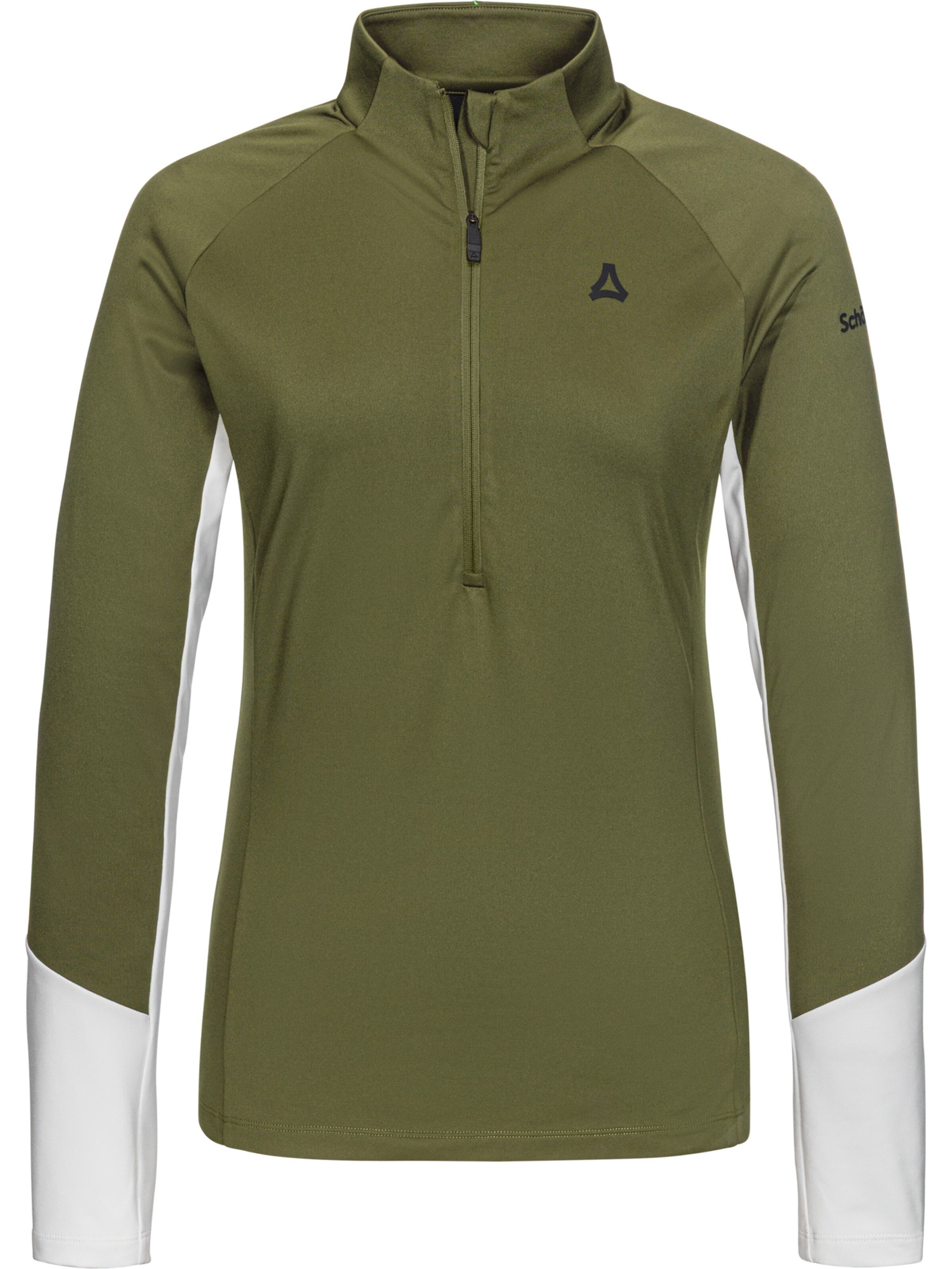 Schöffel Functioneel shirt in Groen: voorkant