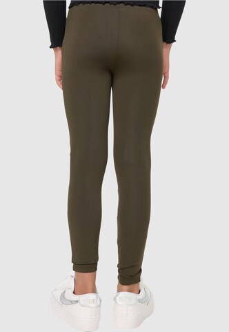 Urban Classics Skinny Leggings i grön