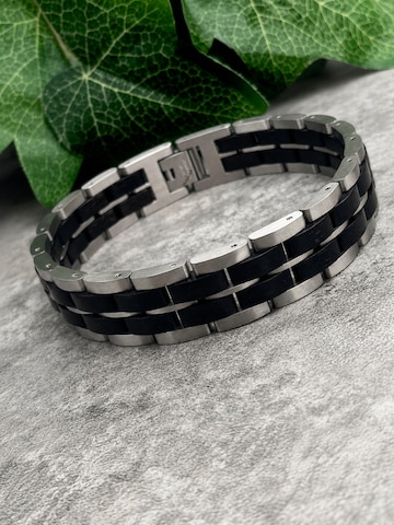 Braccialetto 'DEGERSEE' di Holzwerk in argento