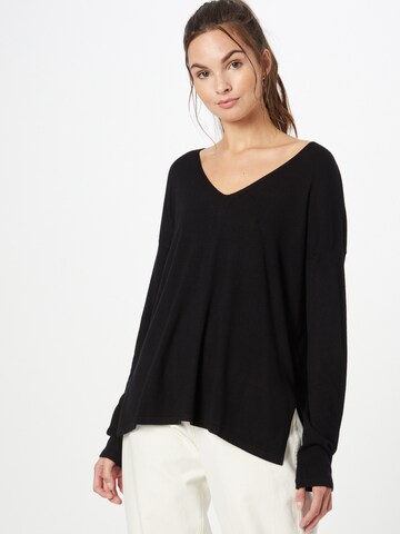 ABOUT YOU Sweater 'Nadja' in Black: front