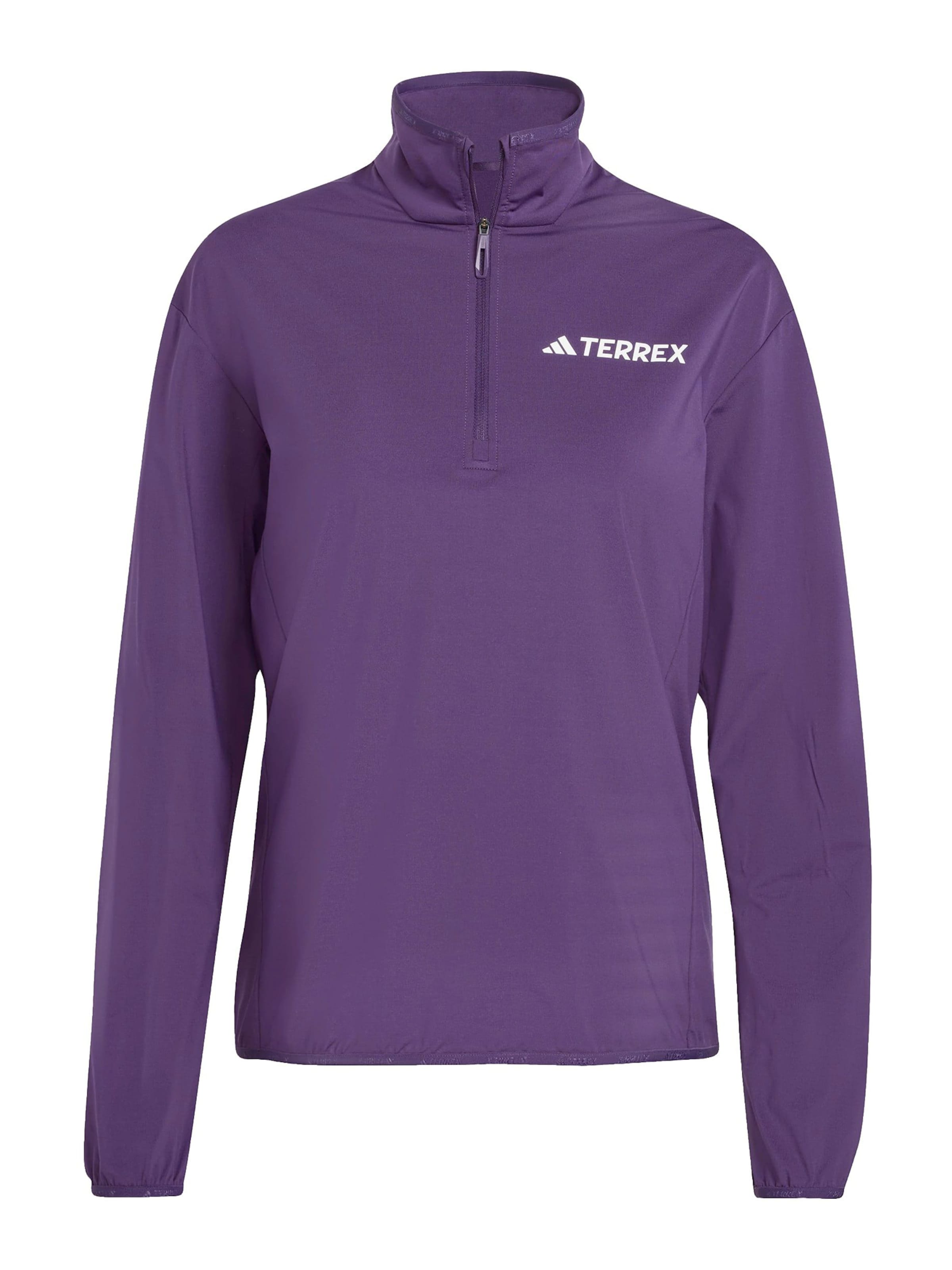 ADIDAS TERREX Λειτουργικό μπλουζάκι σε λιλά: μπροστά