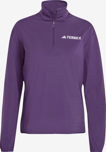 ADIDAS TERREX Tehnička sportska majica u ljubičasta / bijela, Pregled proizvoda