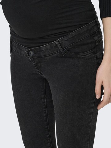 Only Maternity - Skinny Vaquero en negro