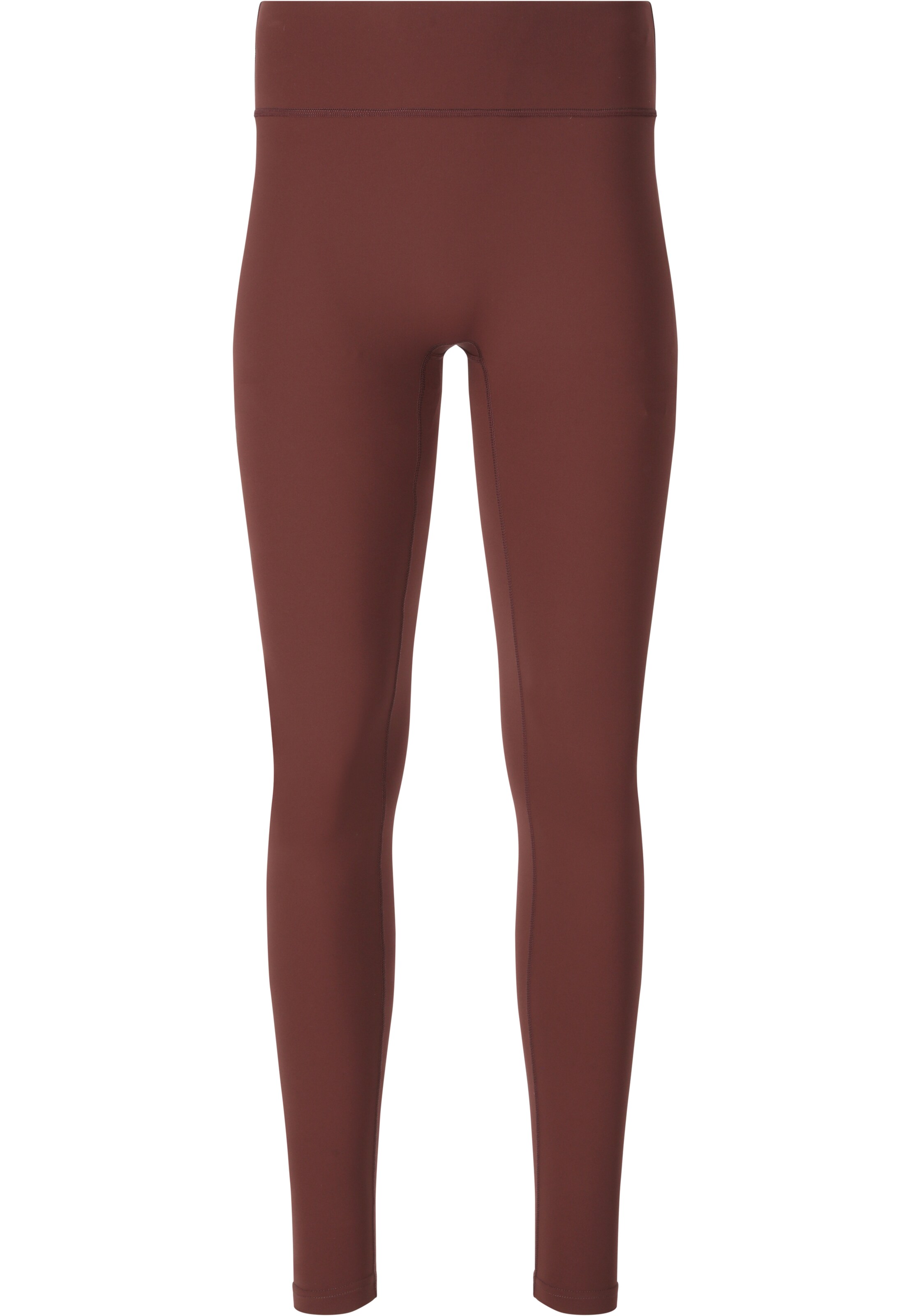 Athlecia Skinny Workout Pants 'Luxe' in Red: front
