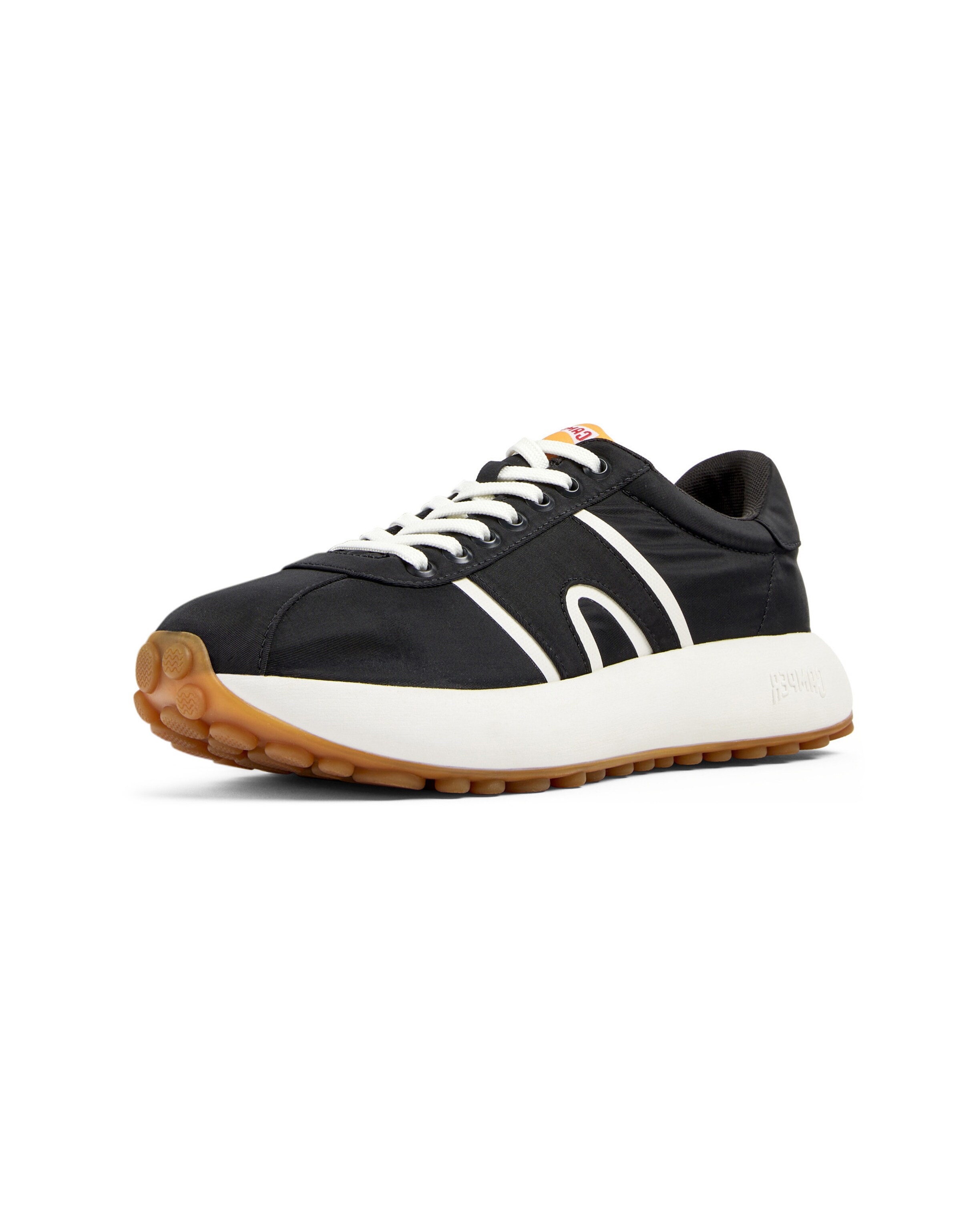 Sneaker bassa 'Pelotas Athens' di CAMPER in nero: frontale