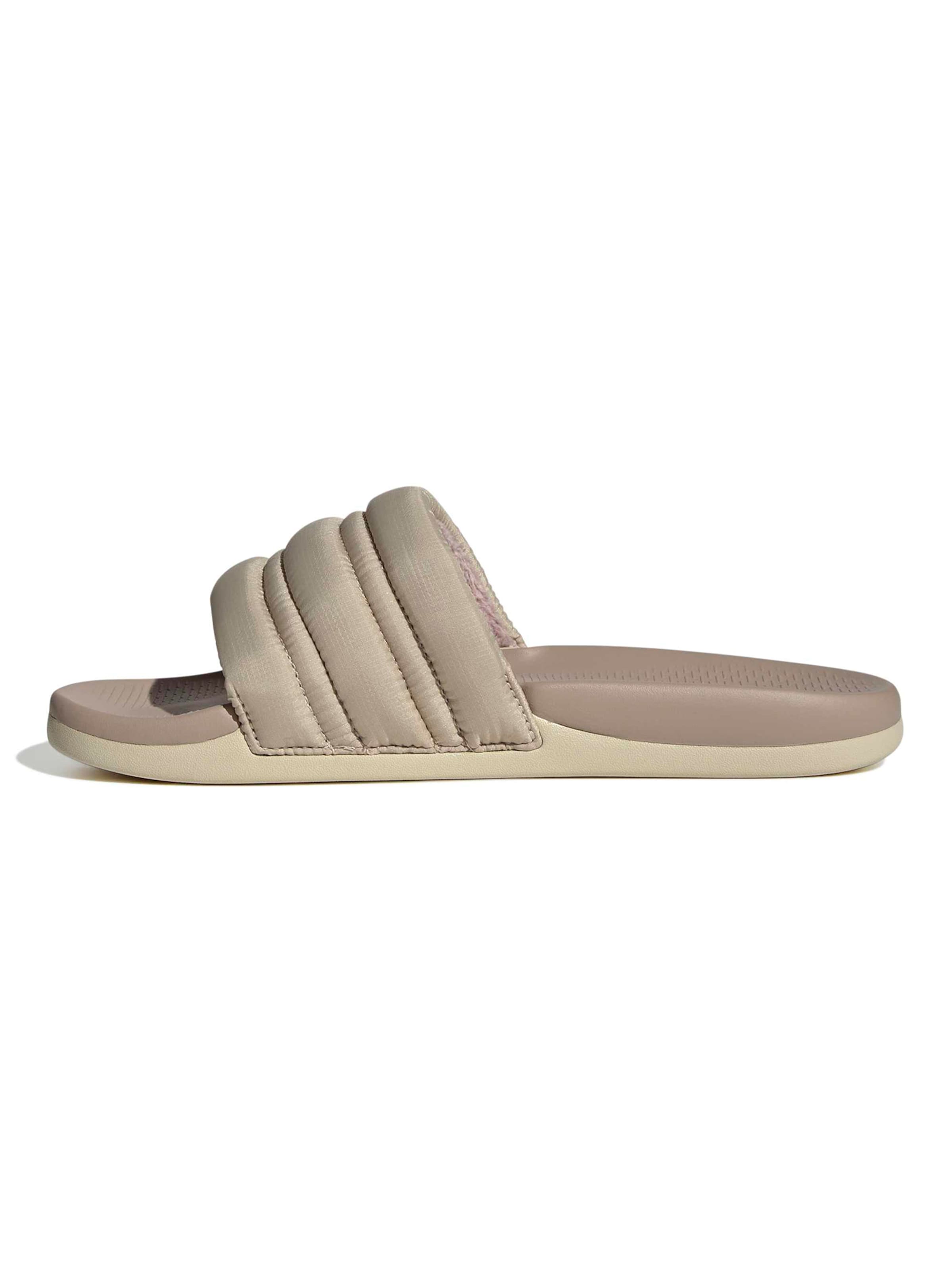 ADIDAS SPORTSWEAR - Sapato aberto 'ADILETTE COMFORT 2.0' em bege