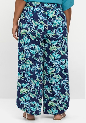 SHEEGO Wide leg Trousers in Blue