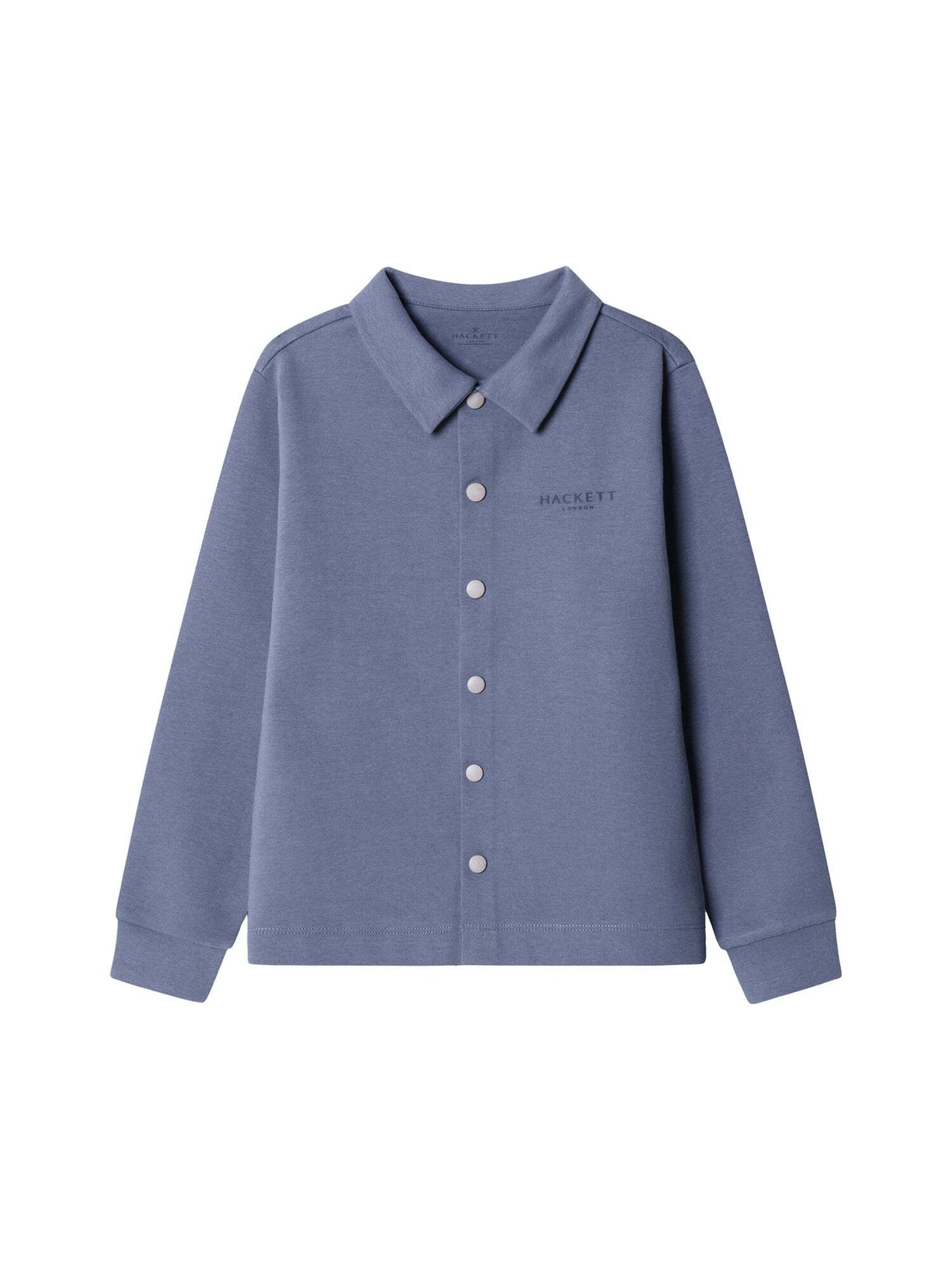 Coupe regular Chemise Hackett London en bleu : devant