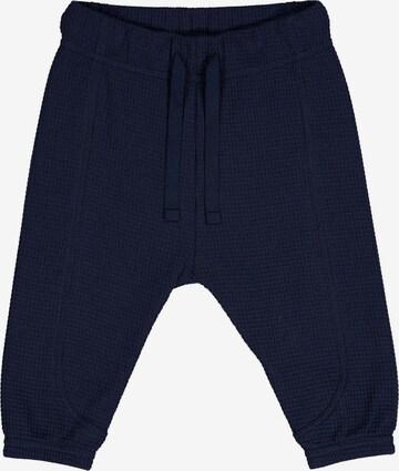 Müsli by GREEN COTTON Tapered Broek in Blauw: voorkant