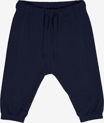 Müsli by GREEN COTTON Tapered Broek in Blauw: voorkant