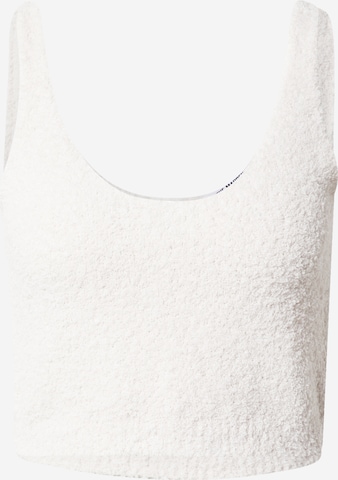 STEVE MADDEN Knitted Top in White: front