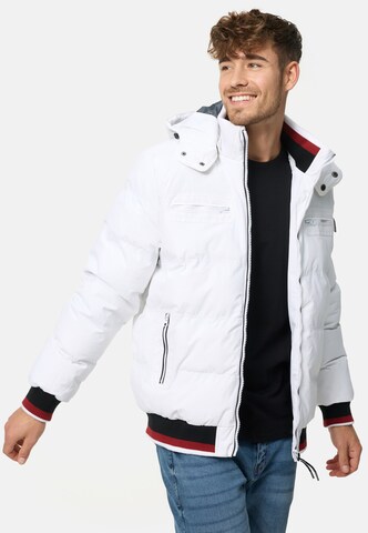 Veste d’hiver 'Marlon' INDICODE JEANS en blanc