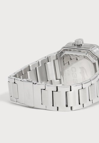 LACOSTE Analogt ur 'LC33 SQUARE' i sølv: tilbage