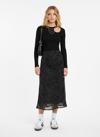 studioselect - Camiseta 'Falda' en negro