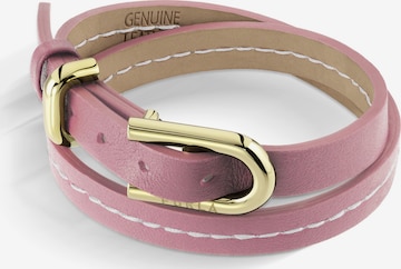 Braccialetto 'Buckle' di FURLA in rosa: frontale