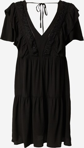 Freebird Summer Dress 'Aspen' in Black: front