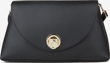 Coccinelle Handtas 'Nikla Double Grainy Leather' in Zwart: voorkant