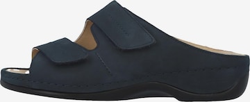 BERKEMANN Mule 'Daria' in Blue: front