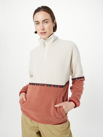 Iriedaily Sweatshirt 'Holina' in Rood: voorkant