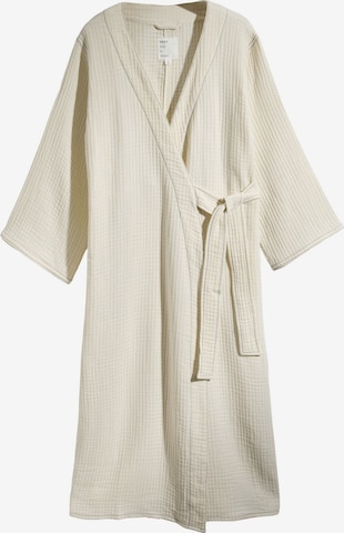 Next Pitkä kylpytakki värissä beige: etupuoli