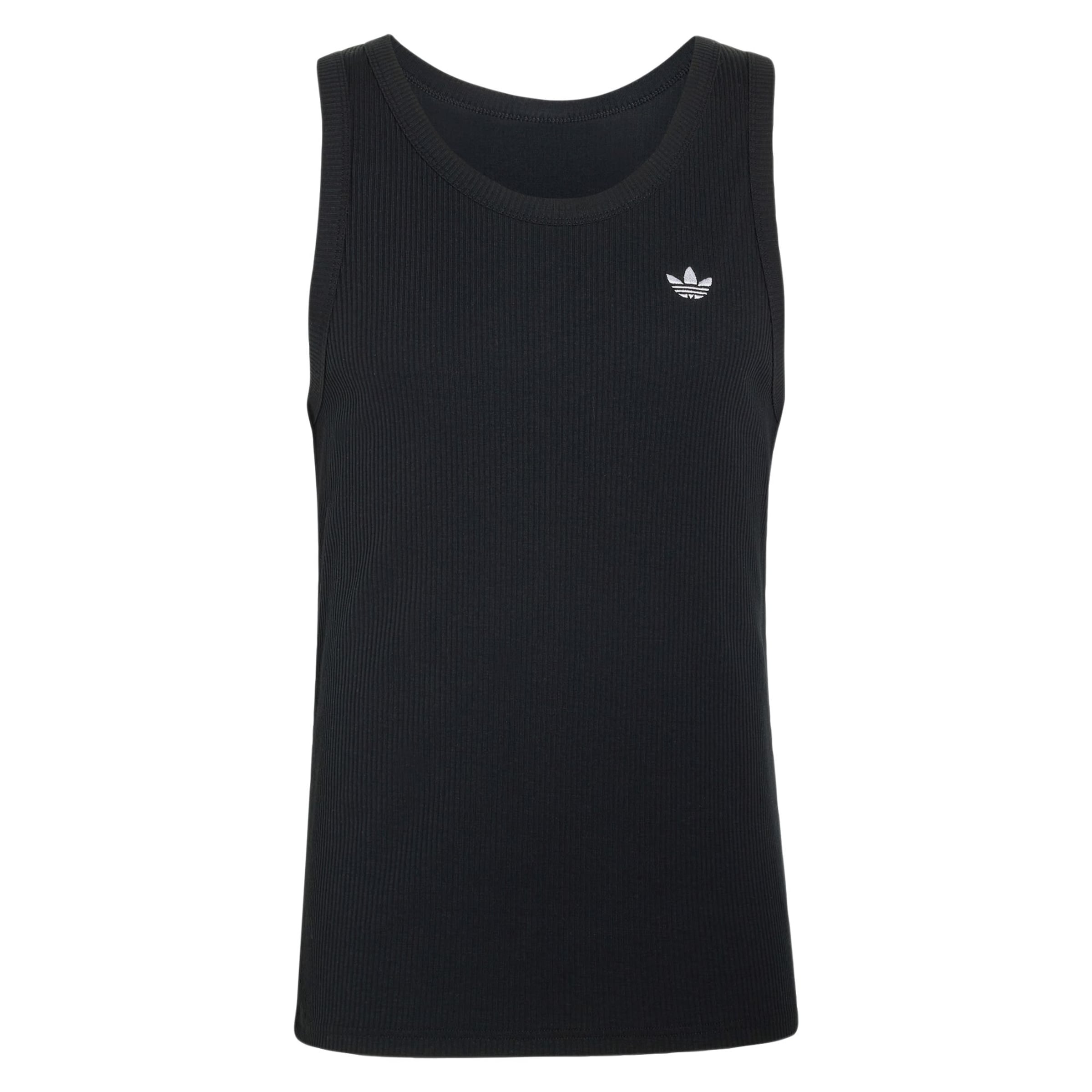 T-Shirt 'Trefoil Essentials' ADIDAS ORIGINALS en noir : devant