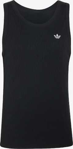 T-Shirt 'Trefoil Essentials' ADIDAS ORIGINALS en noir : devant